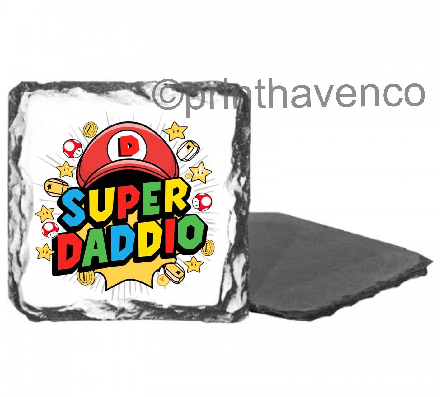 Superdaddio Coaster Slate