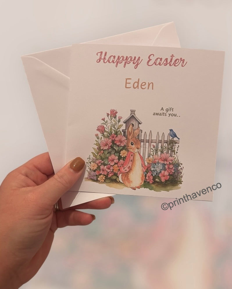 Happy Easter A Gift Awaits You Card