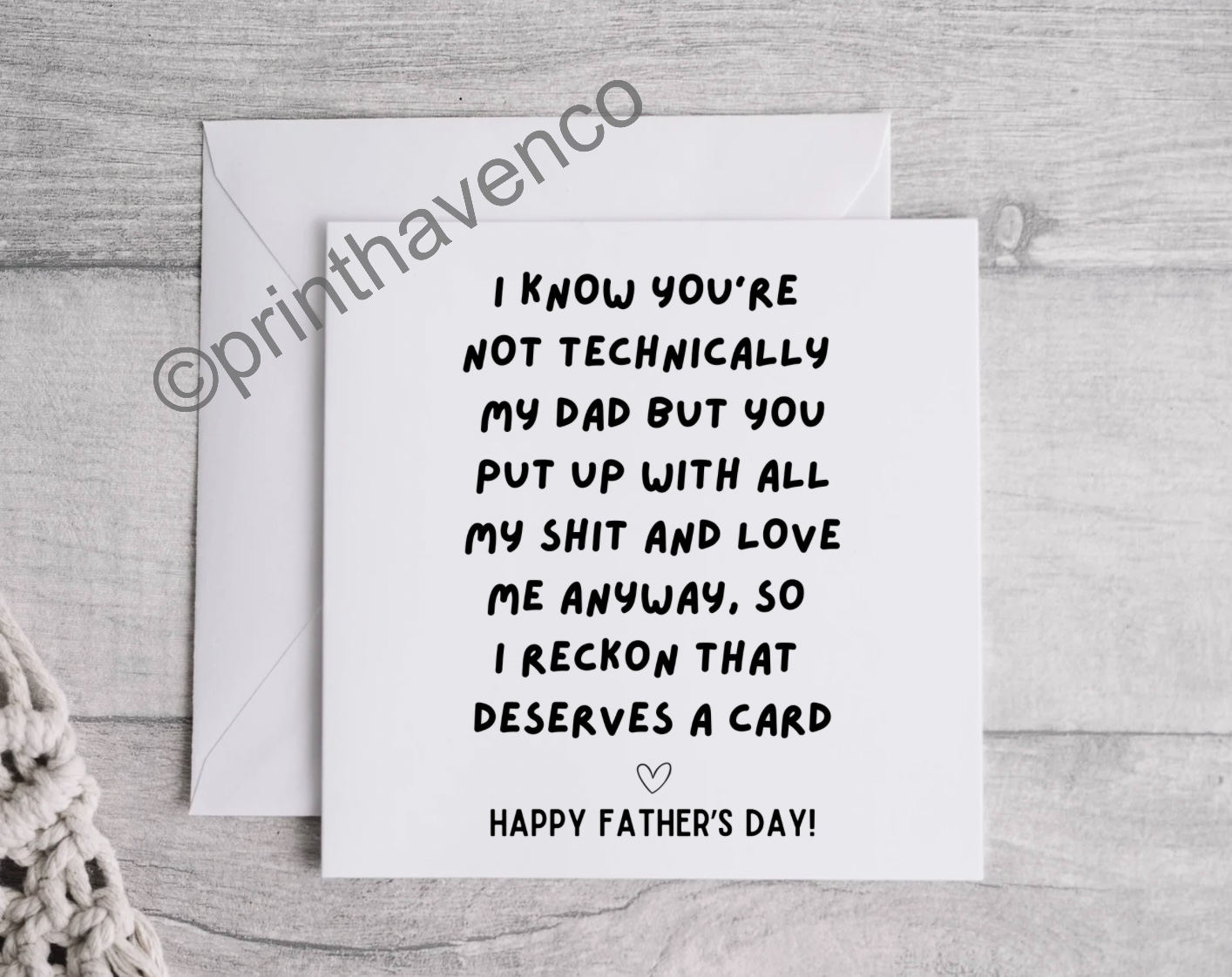 Card - Stepdad