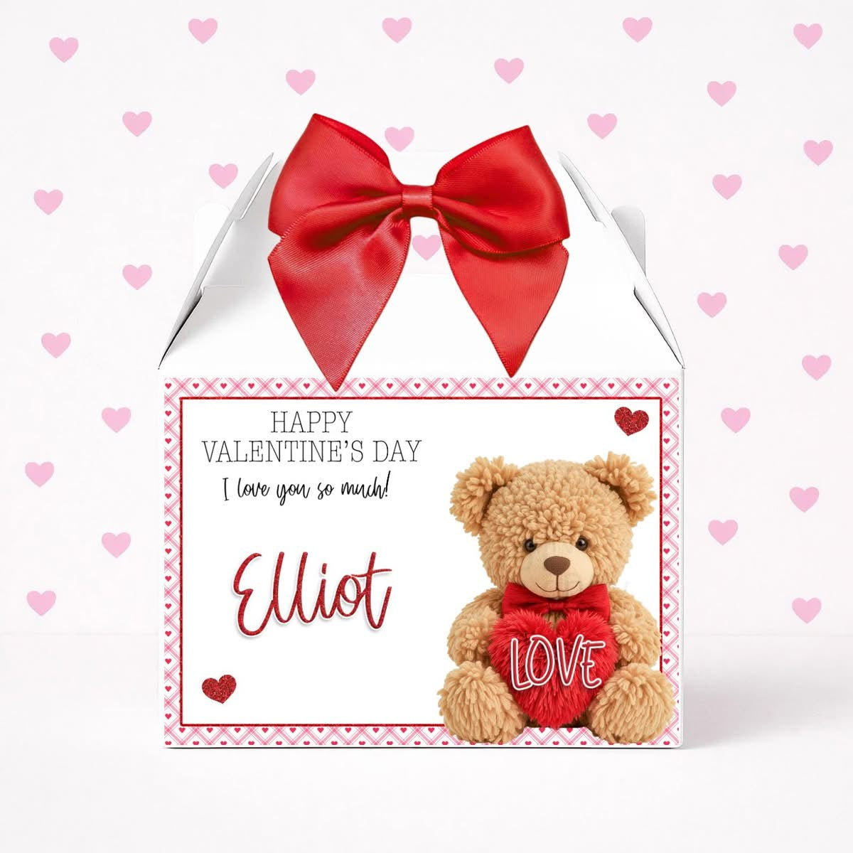 Cute Bear Personalised Box