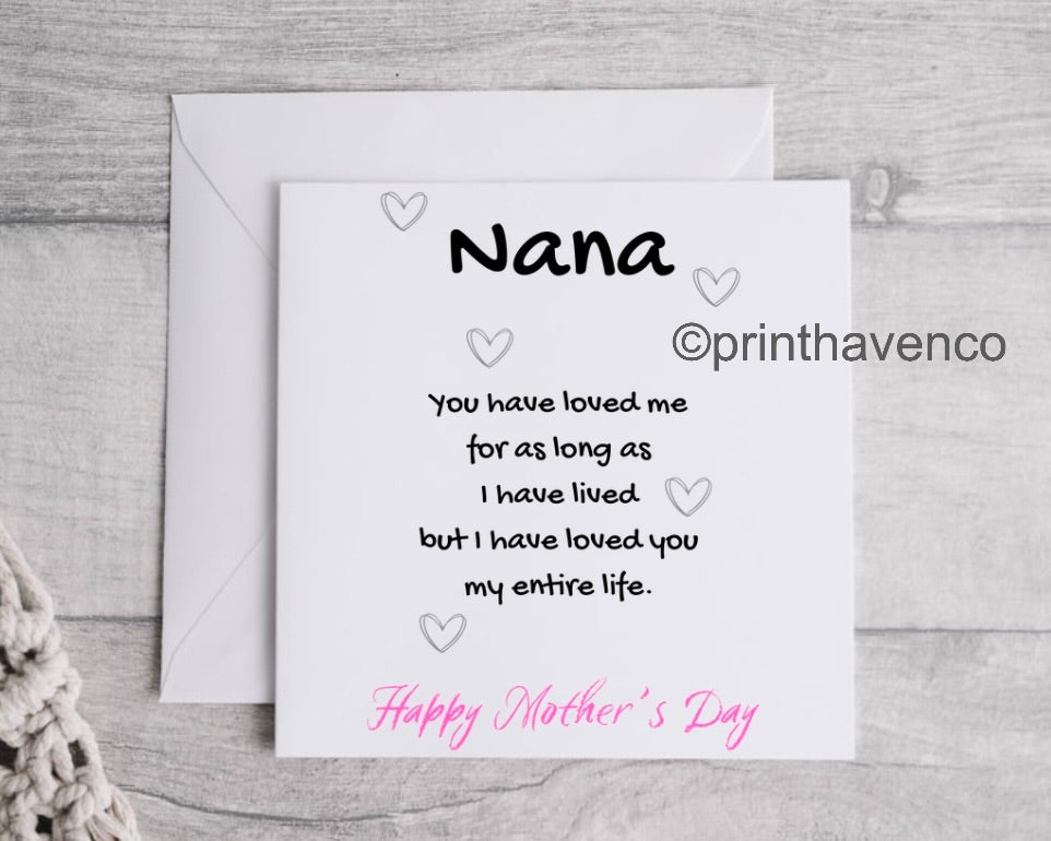Mother’s Day Card