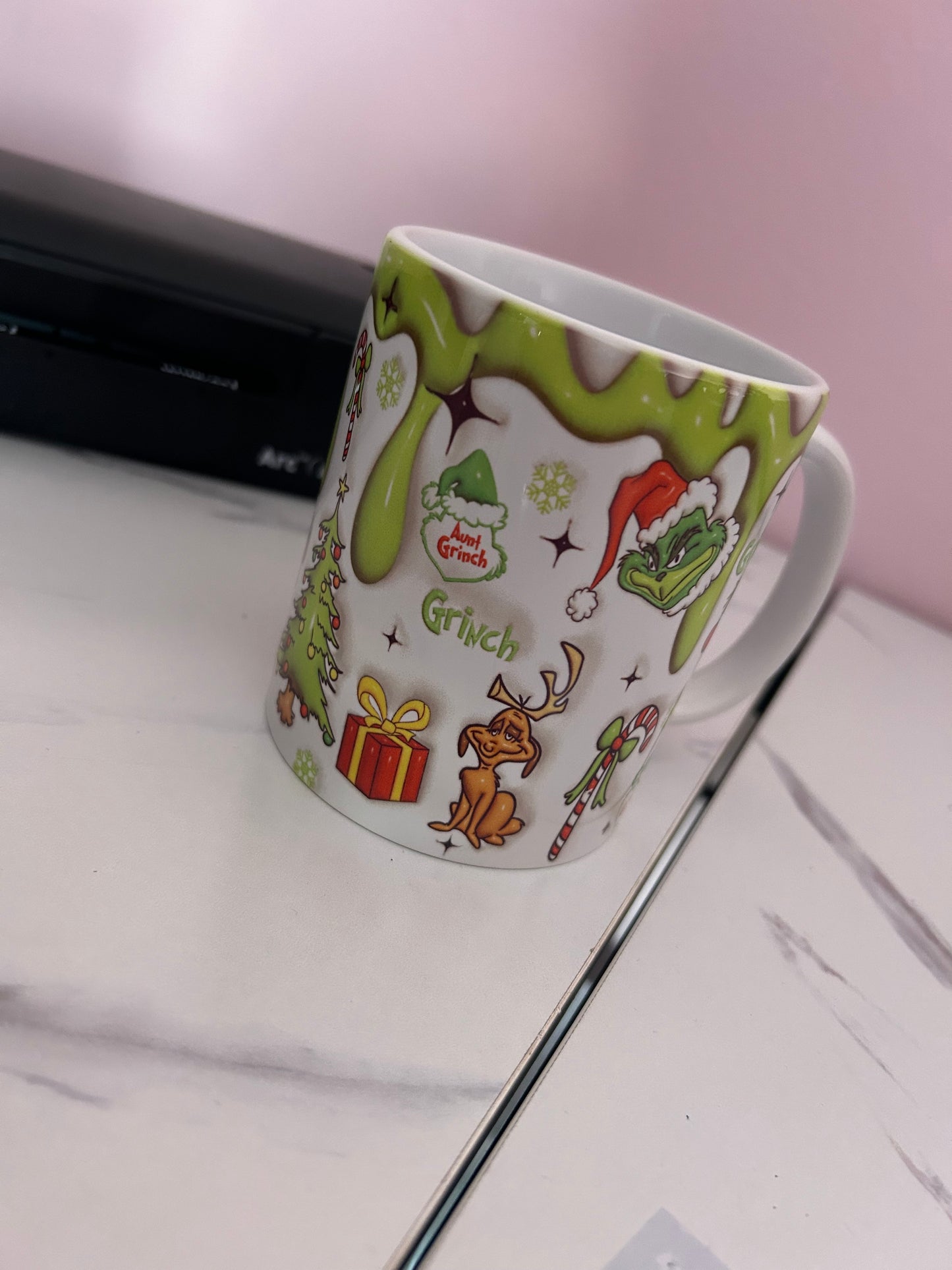 Grinch Christmas Mug