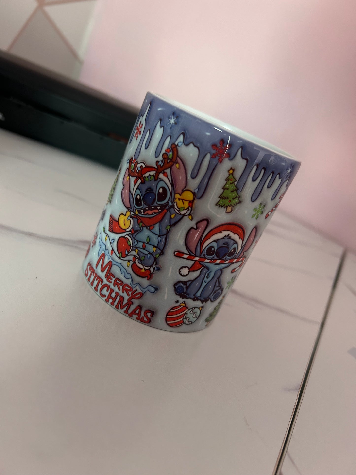 Stitch Christmas Mug