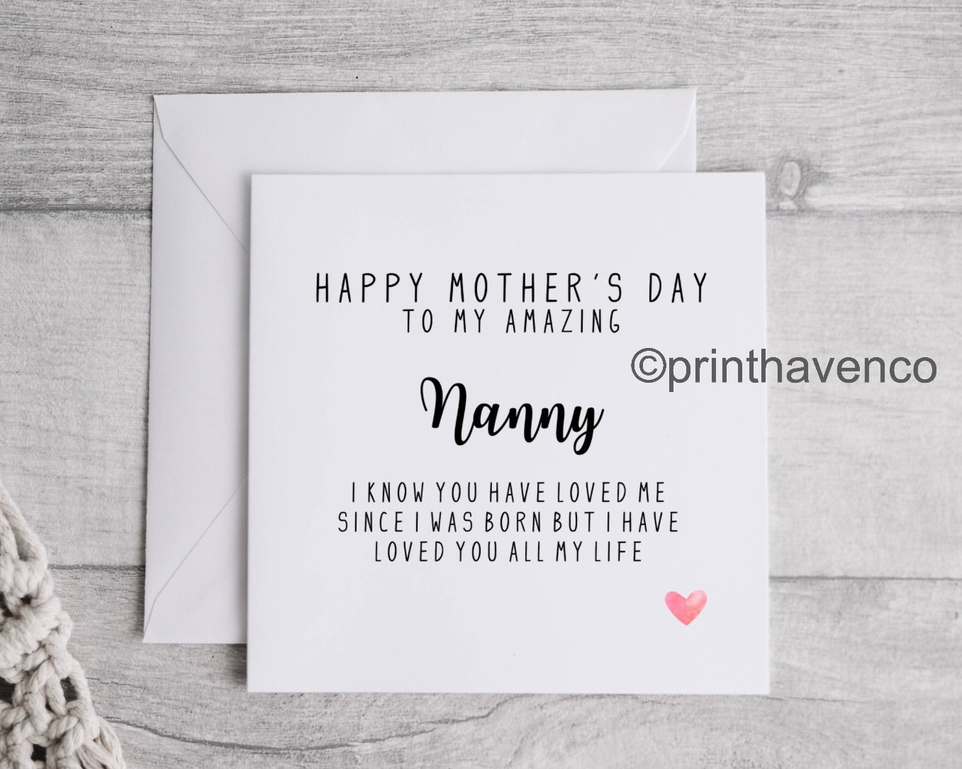 Mother’s Day Card