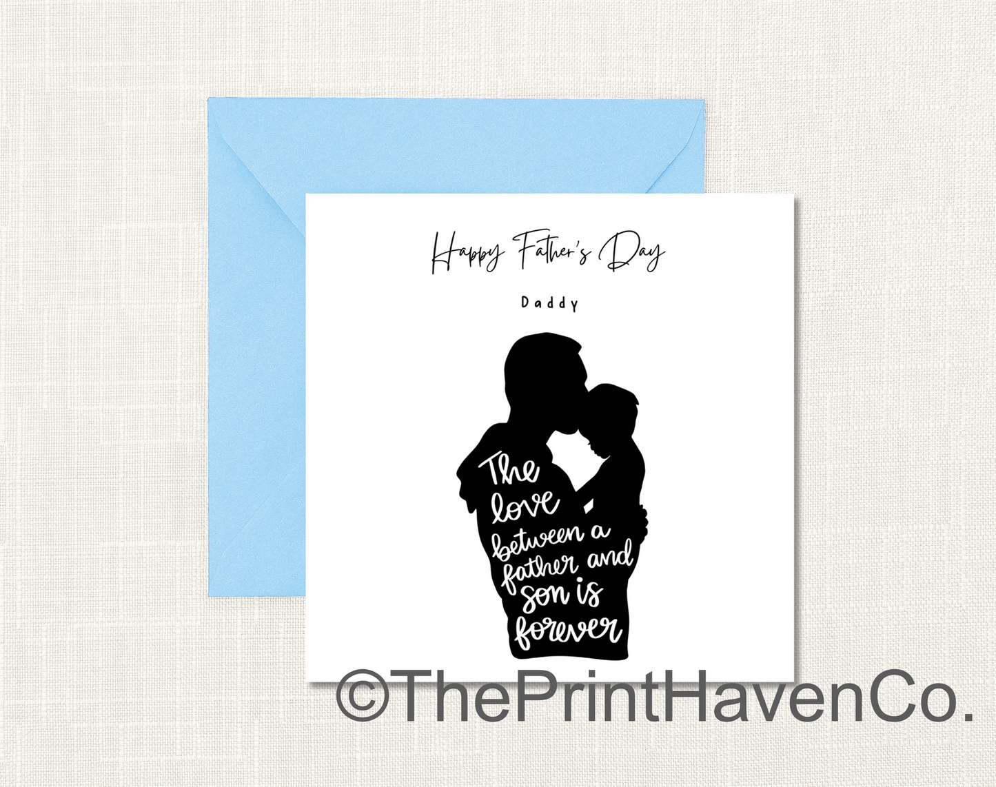 Father & Son Card