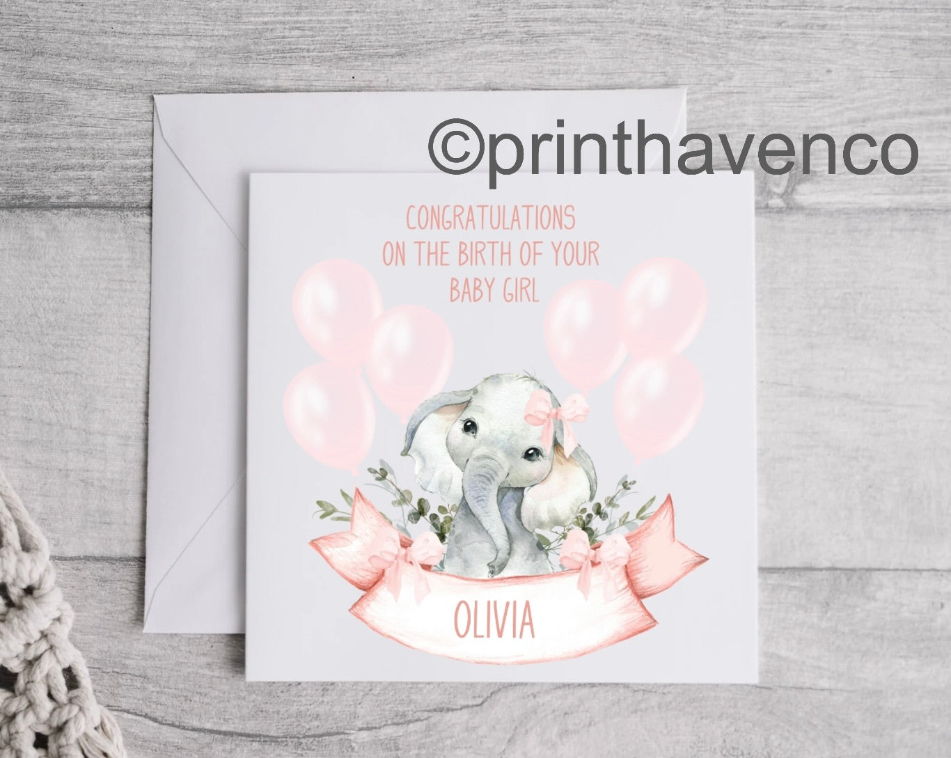 Congratulations on the Birth Card