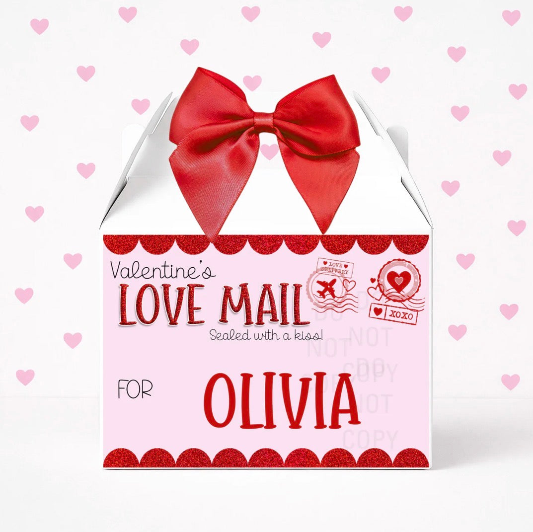 Love Mail Personalised Box