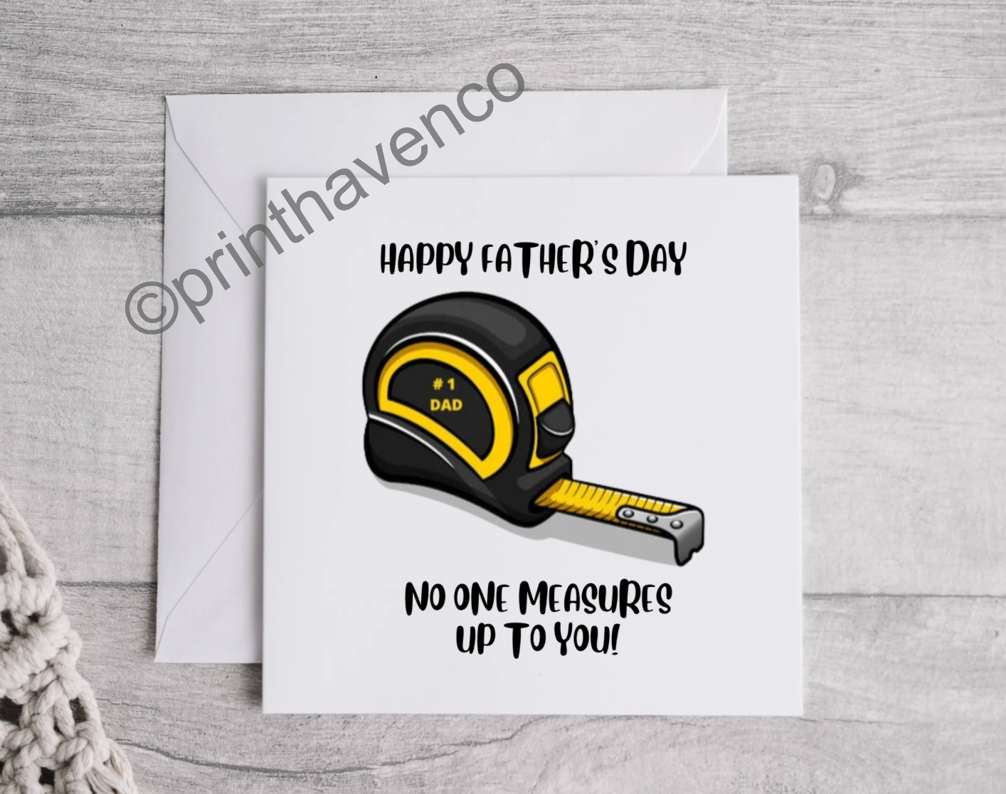 Card - No one measures up!