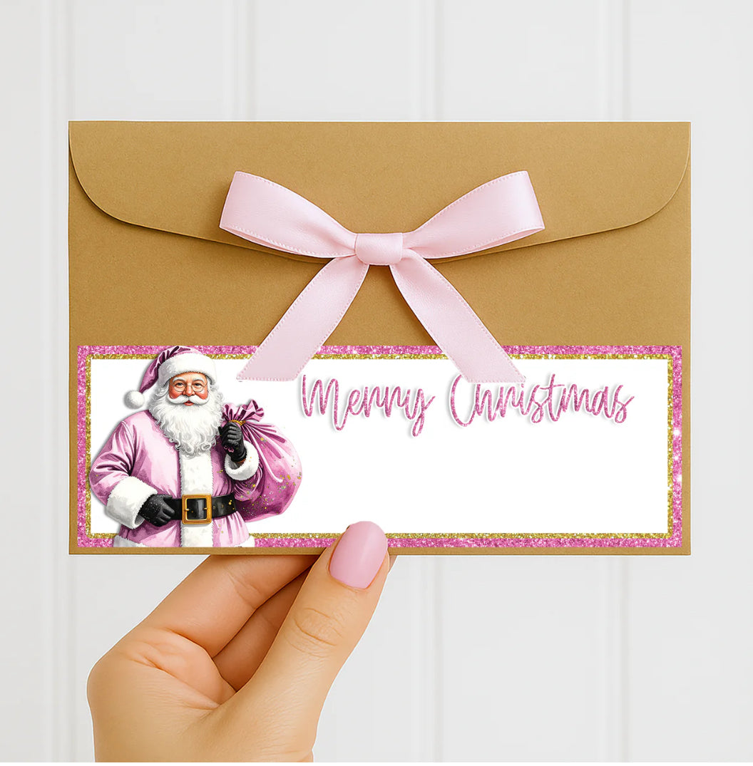 Personalised Money/Gift Envelope with Ribbon