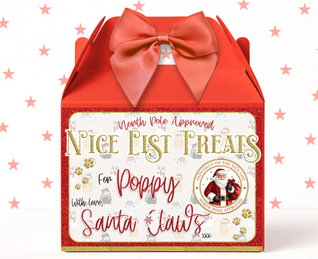 Cat Nice List & Treat Box