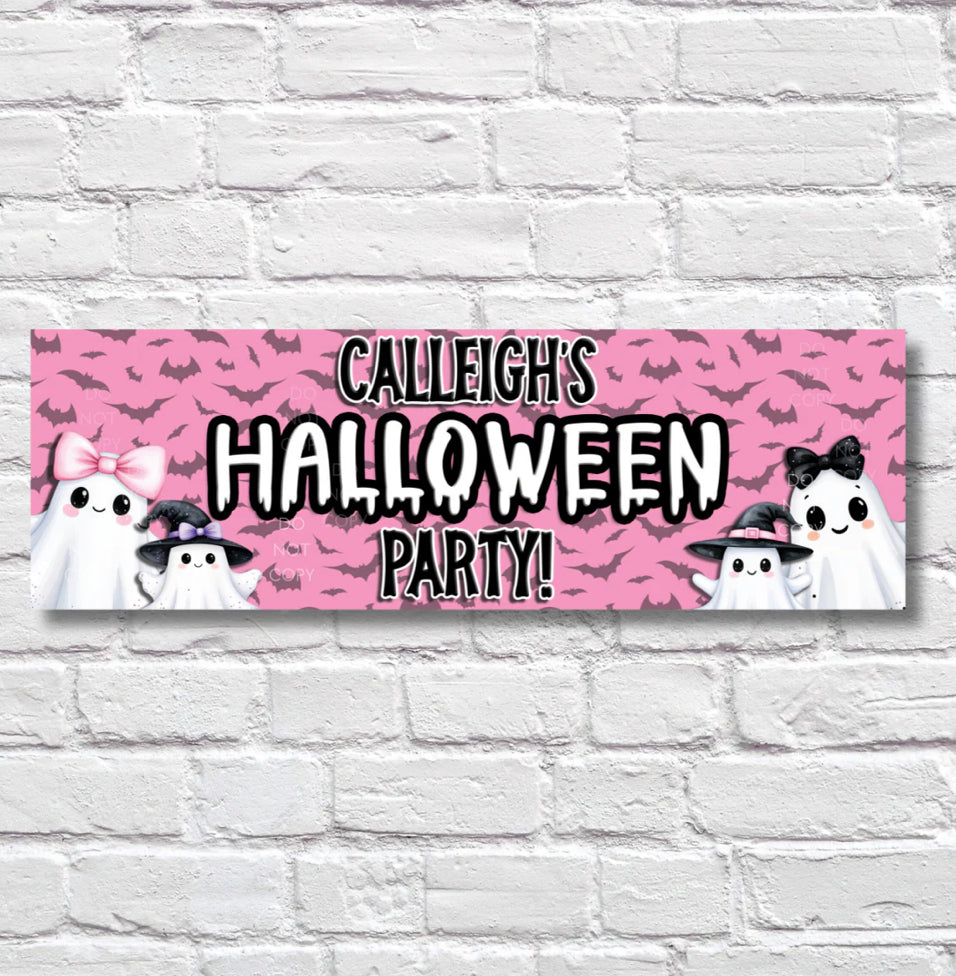 Halloween Party Banners 77x25cm