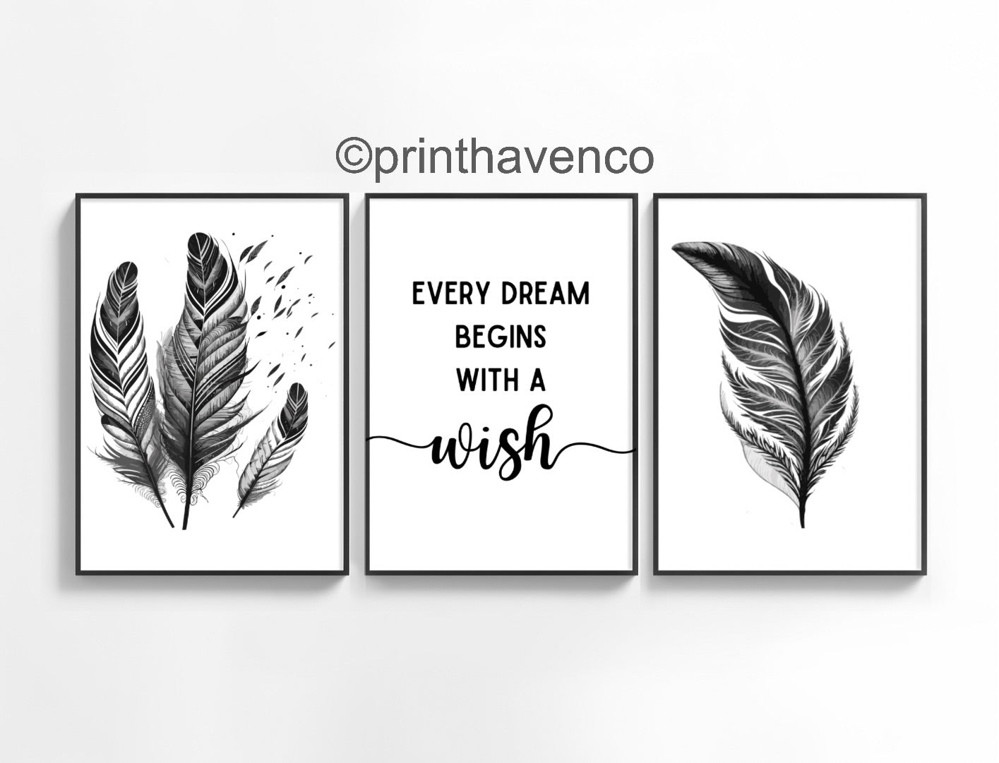 Every Dream Begins With A Wish Print