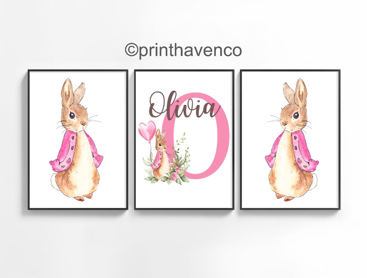 Flopsy Rabbit Bedroom Prints