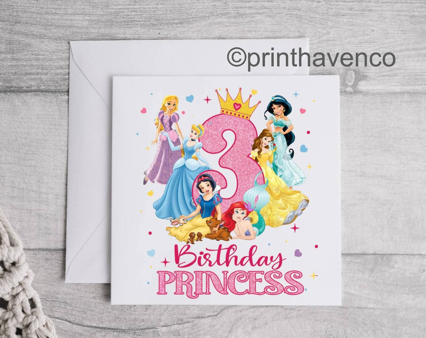 Birthday Princess Card