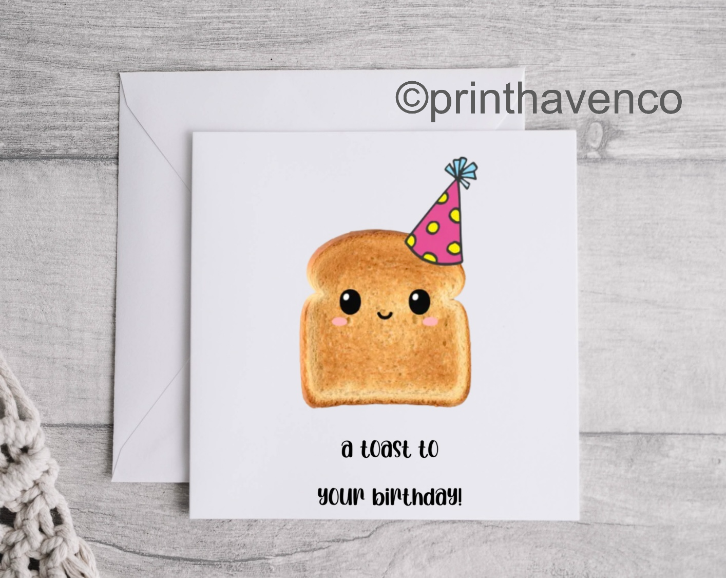 Toast to your birthday Card