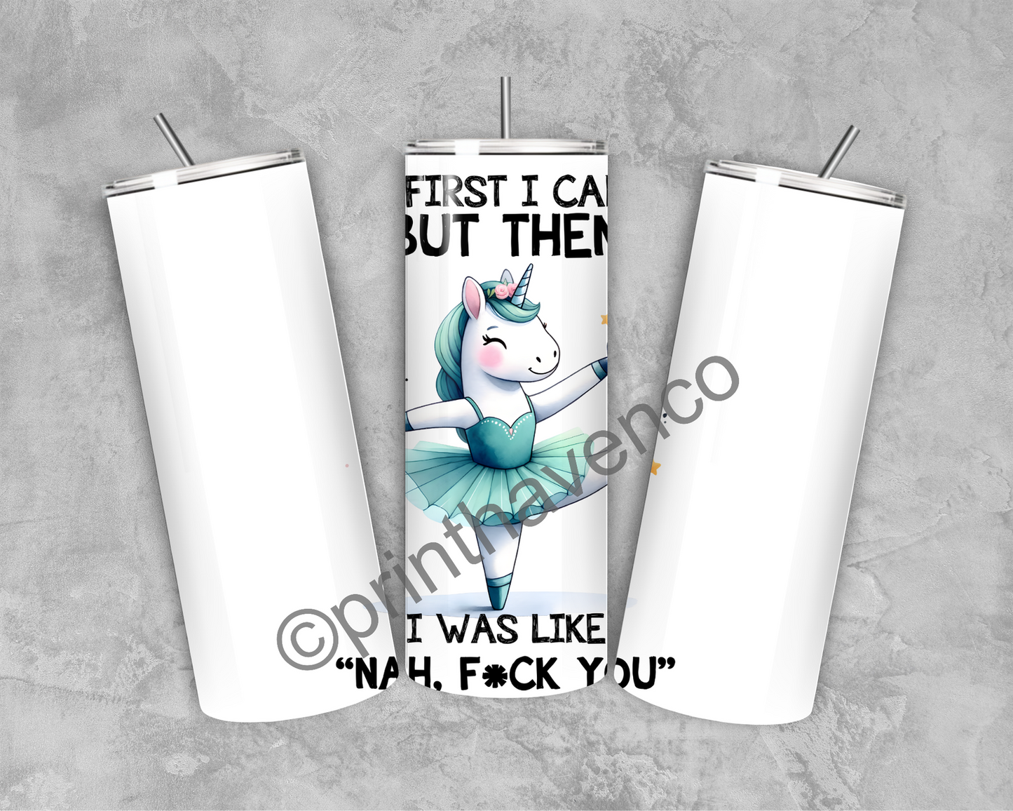 F*xk You Unicorn Tumbler