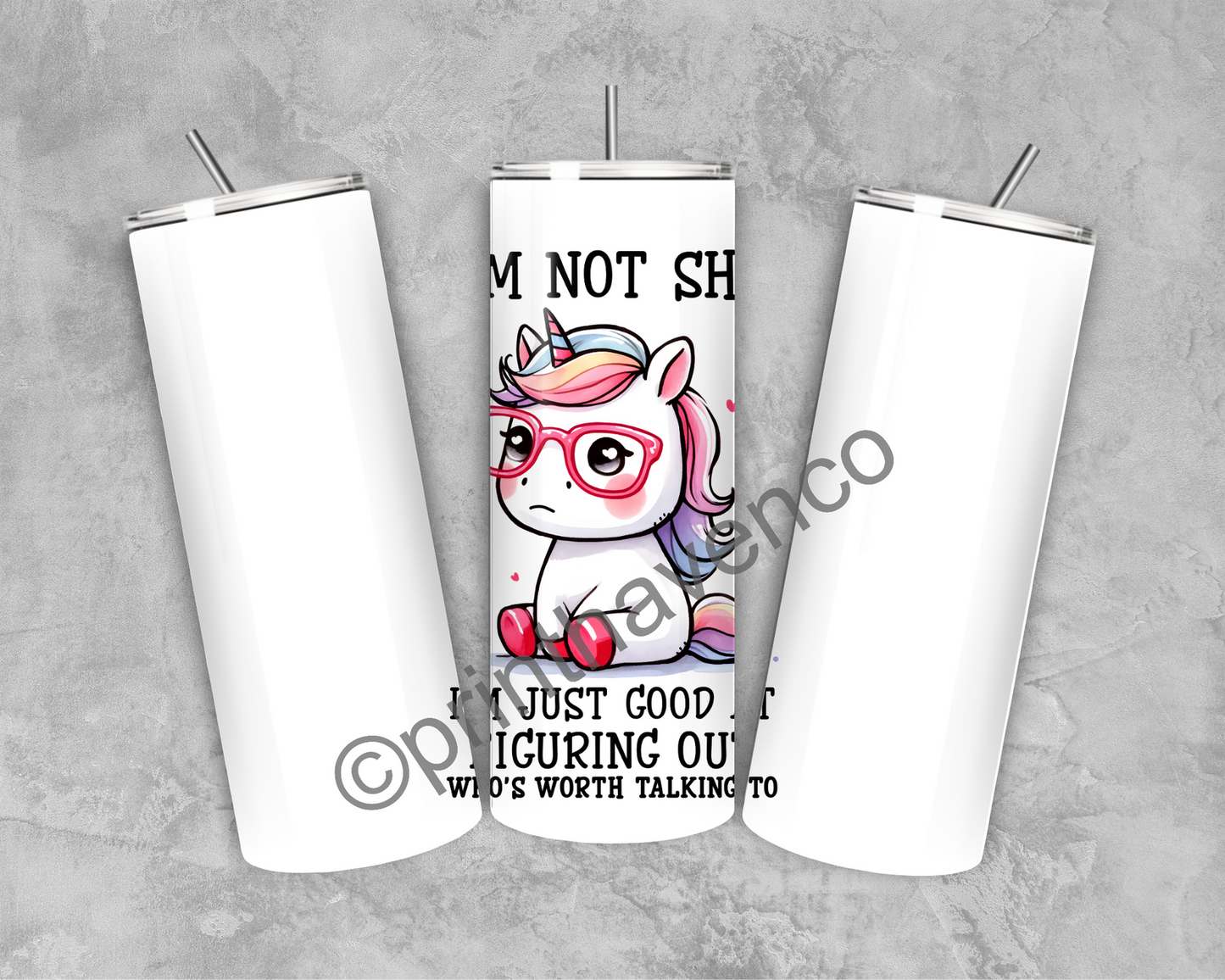 Good at Figuring Out Unicorn Tumbler
