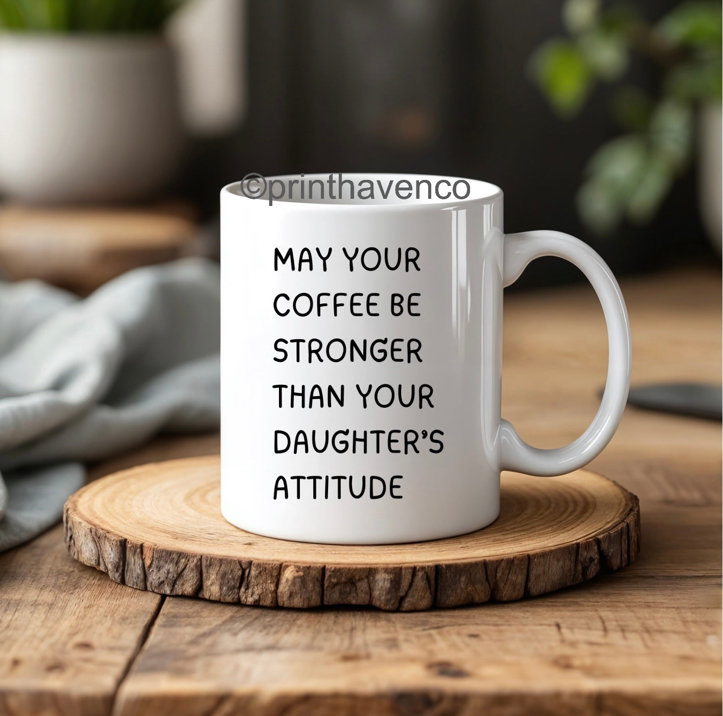 May your coffee be stronger mug