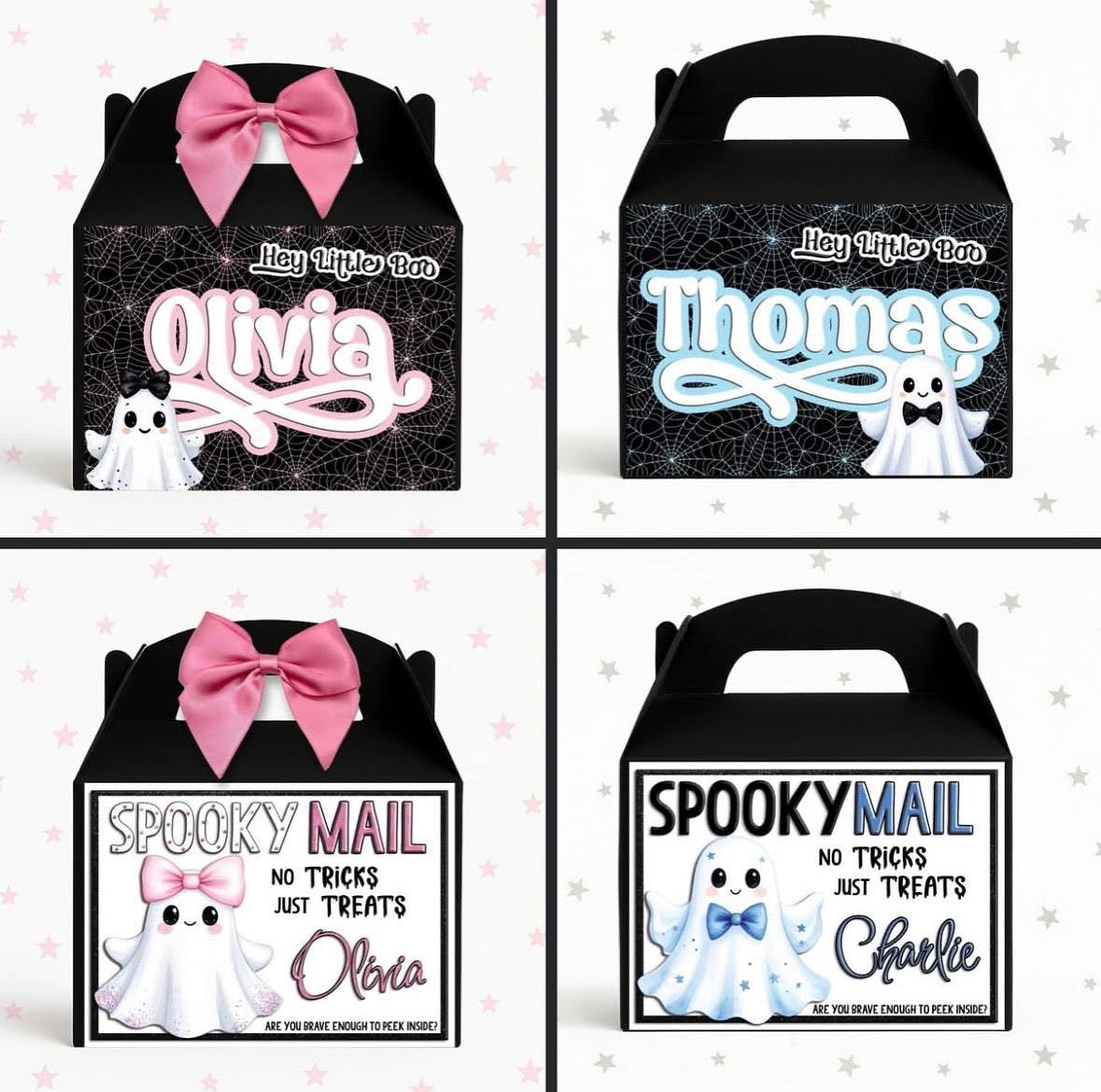 Halloween Boxes - Personalised