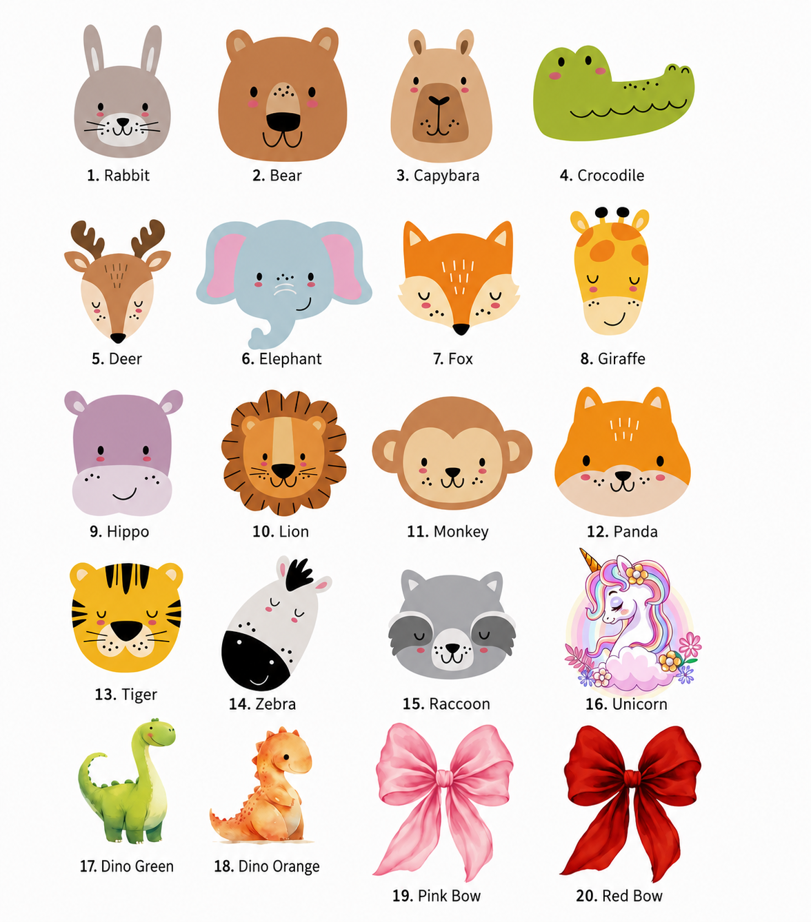 Waterproof, Ultra Adhesive Label Stickers (page of 65 stickers)