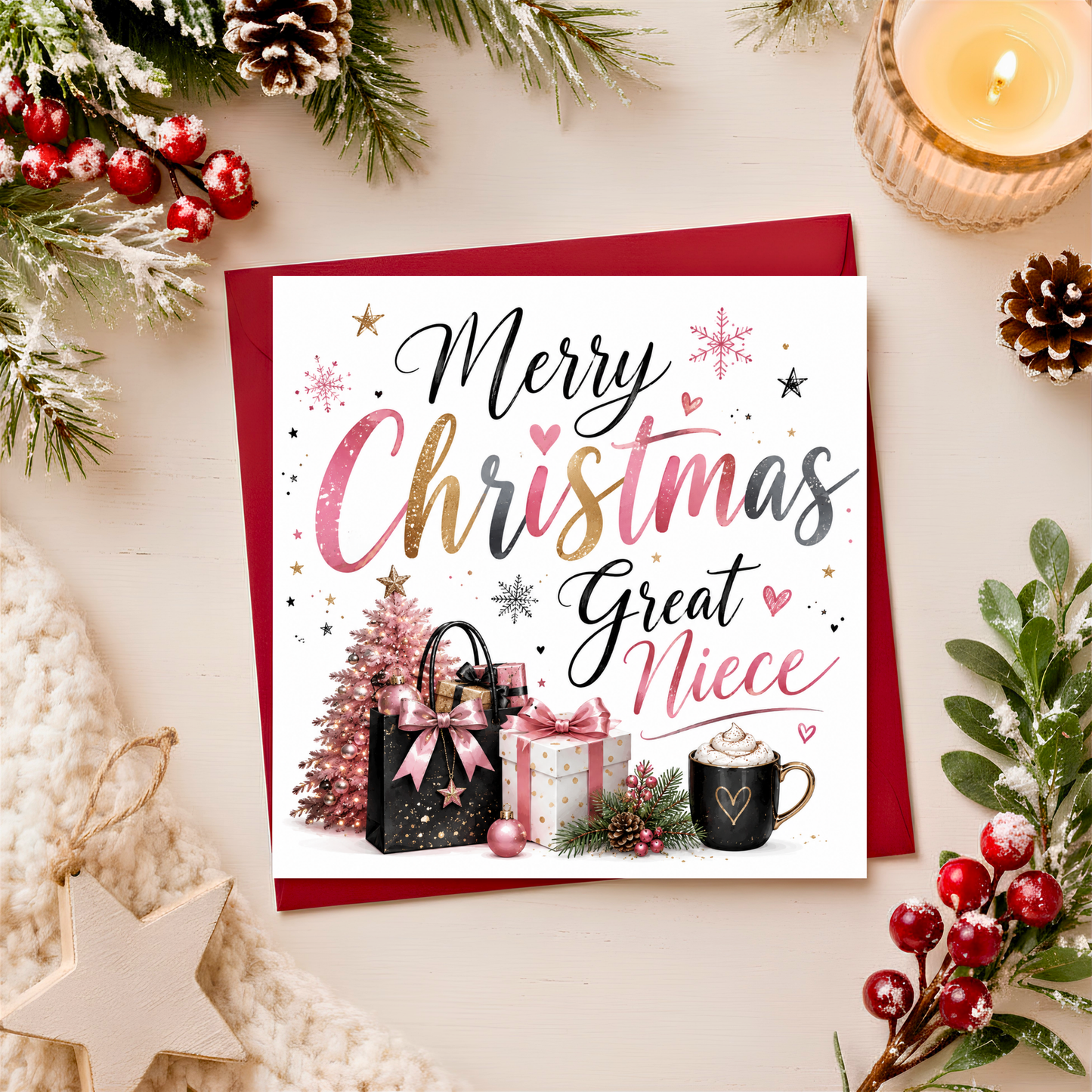 Merry Christmas Great Niece Card