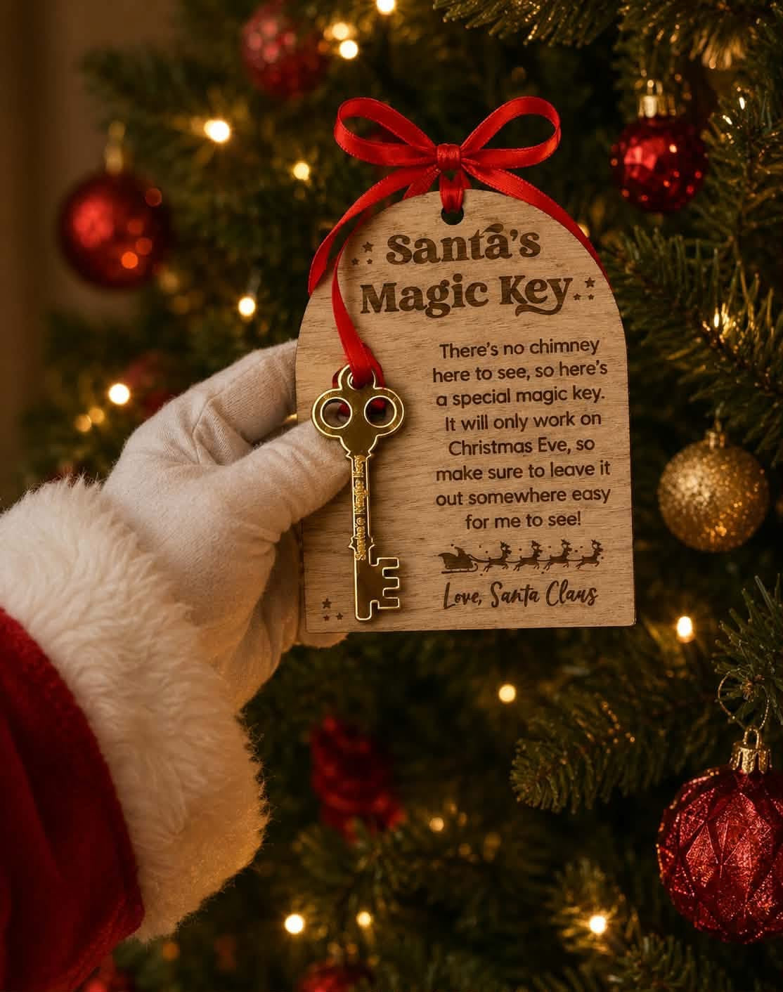 Santa’s Magic Key - Can be Personalised