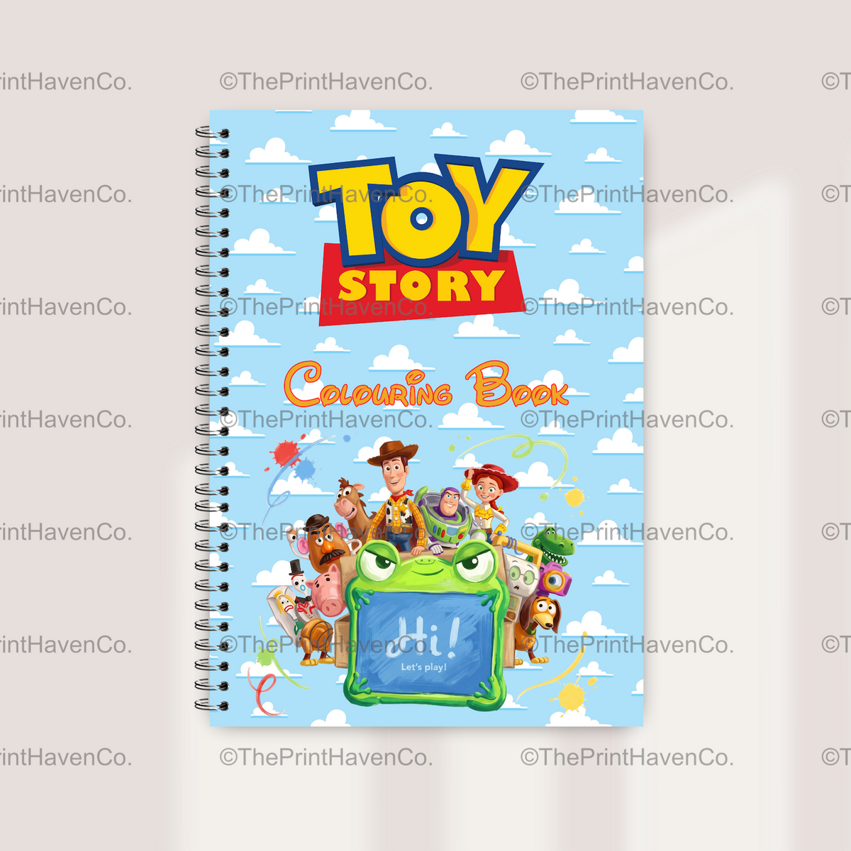 Toy Story Colouring Book