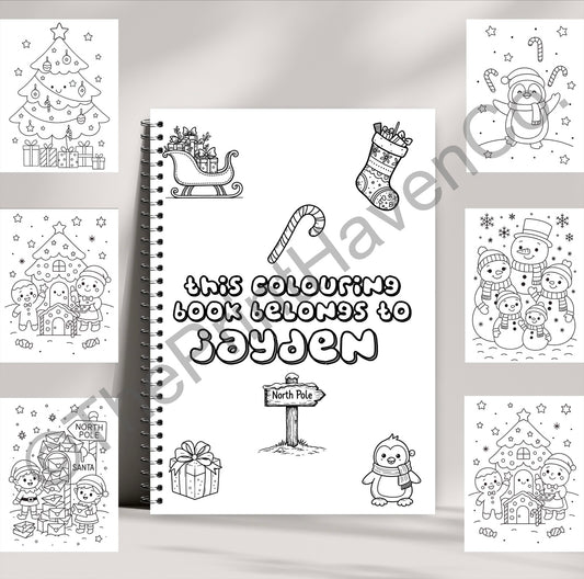Personalised Colouring Book