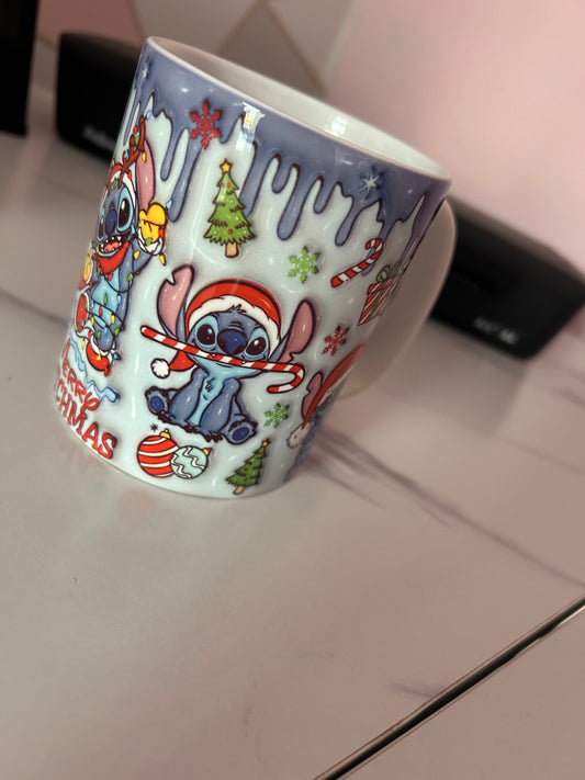 Stitch Christmas Mug