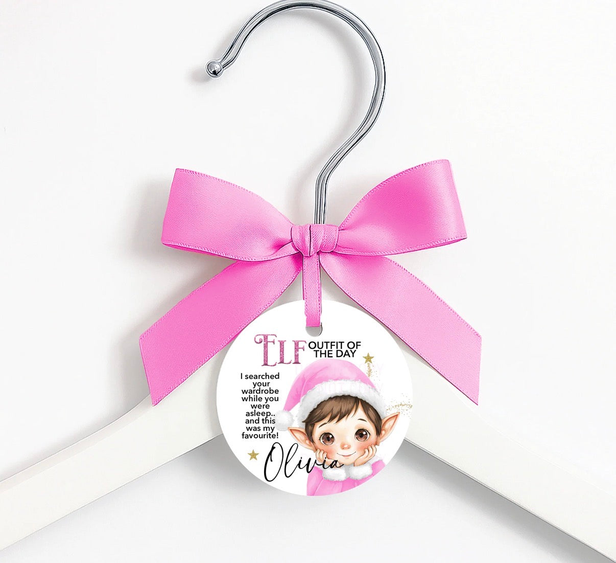 Elf ‘Outfit of the Day’ Hanger Decal