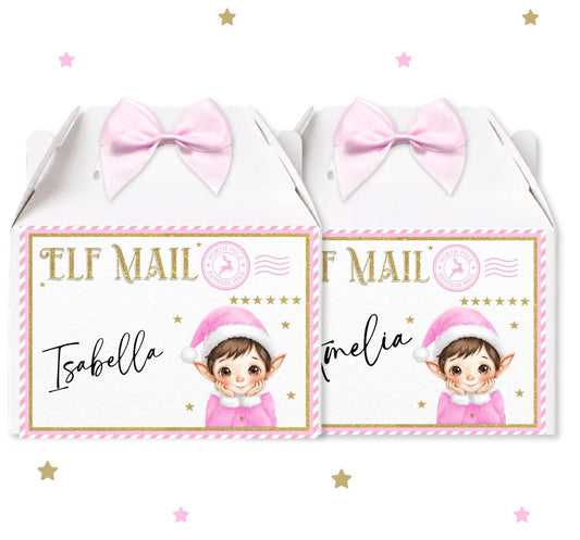 Elf Mail Treat Boxes