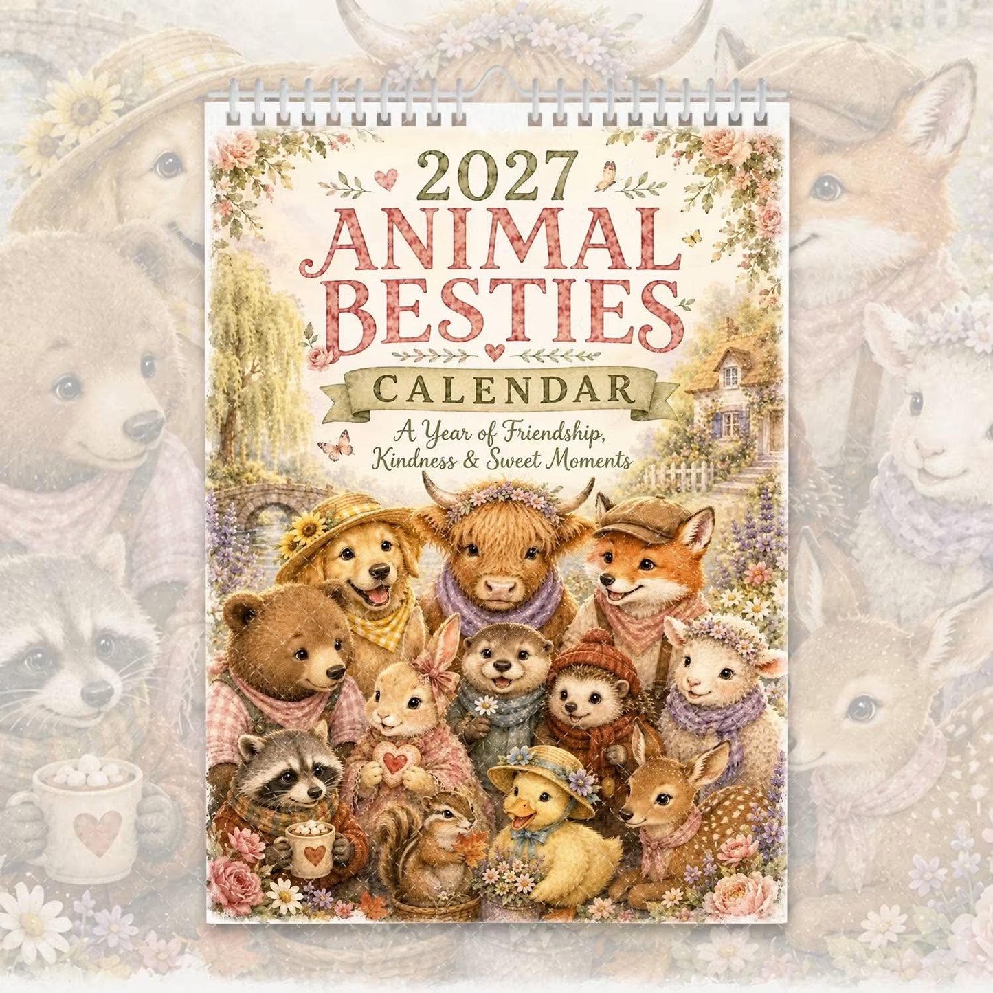 Animal Besties - 2027 Calendar