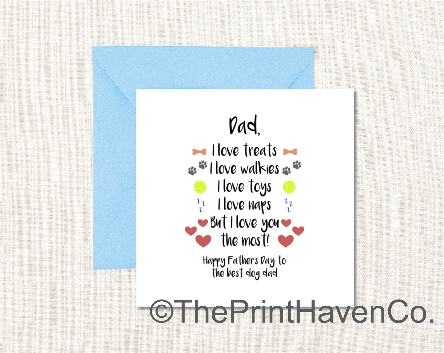 Dog Dad Card