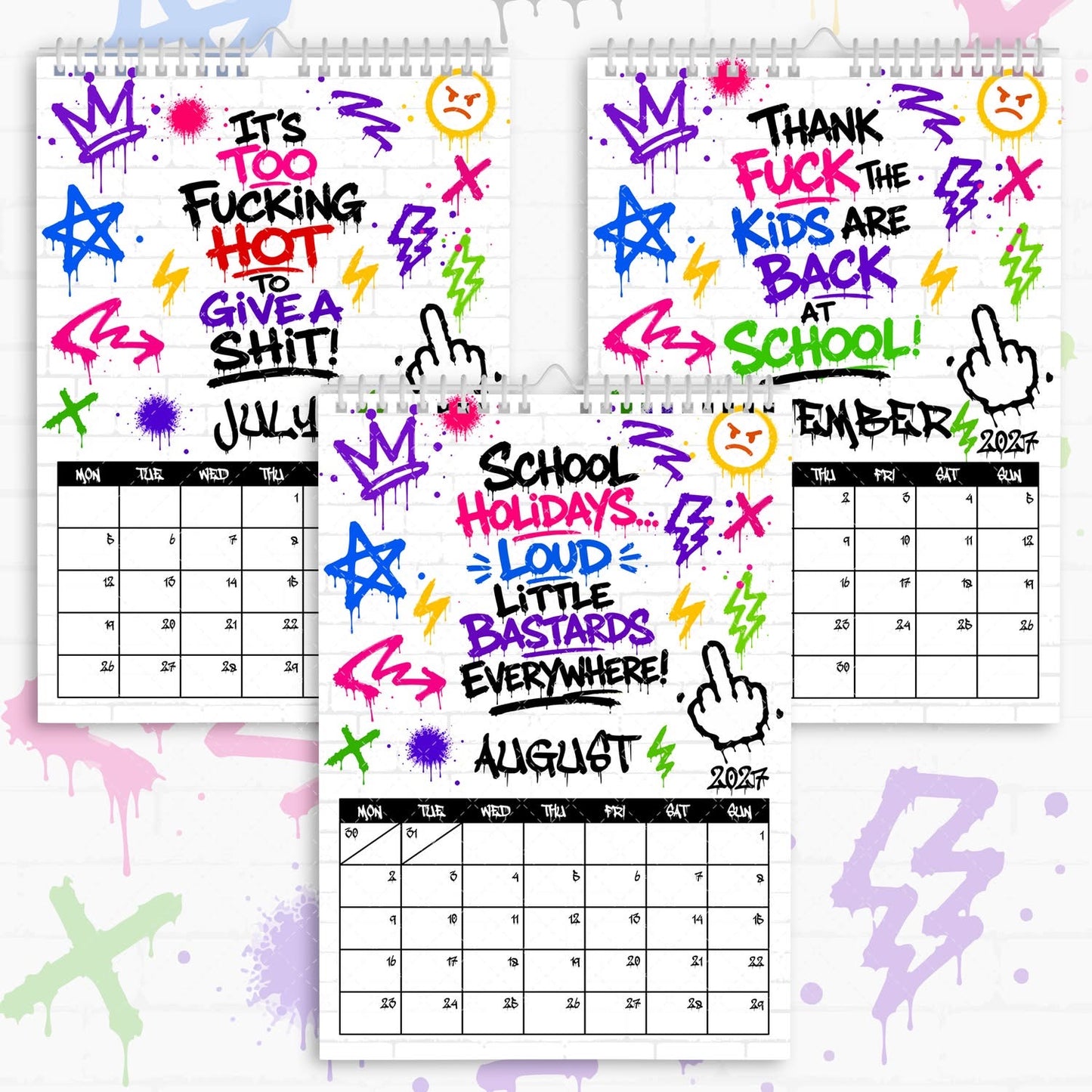 Another F*#king Year - 2027 Graffiti Calendar