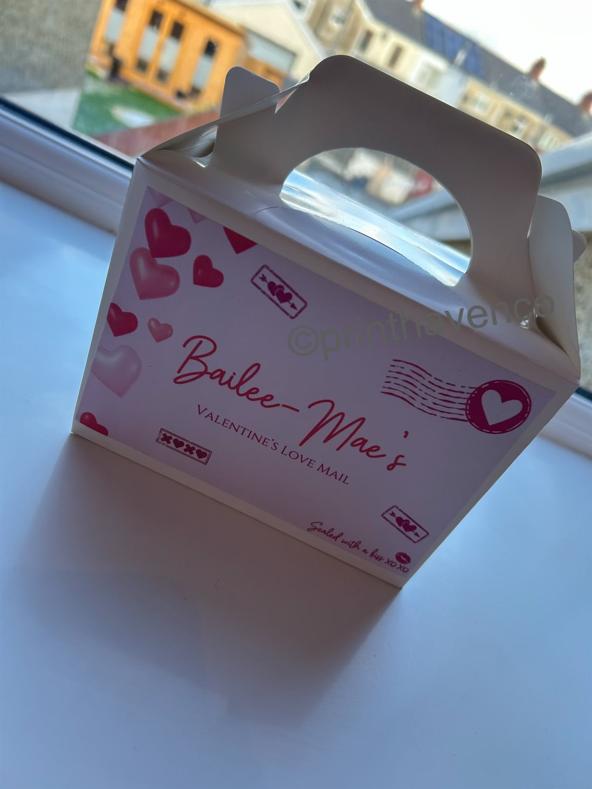 Personalised Valentine’s Sweet Box