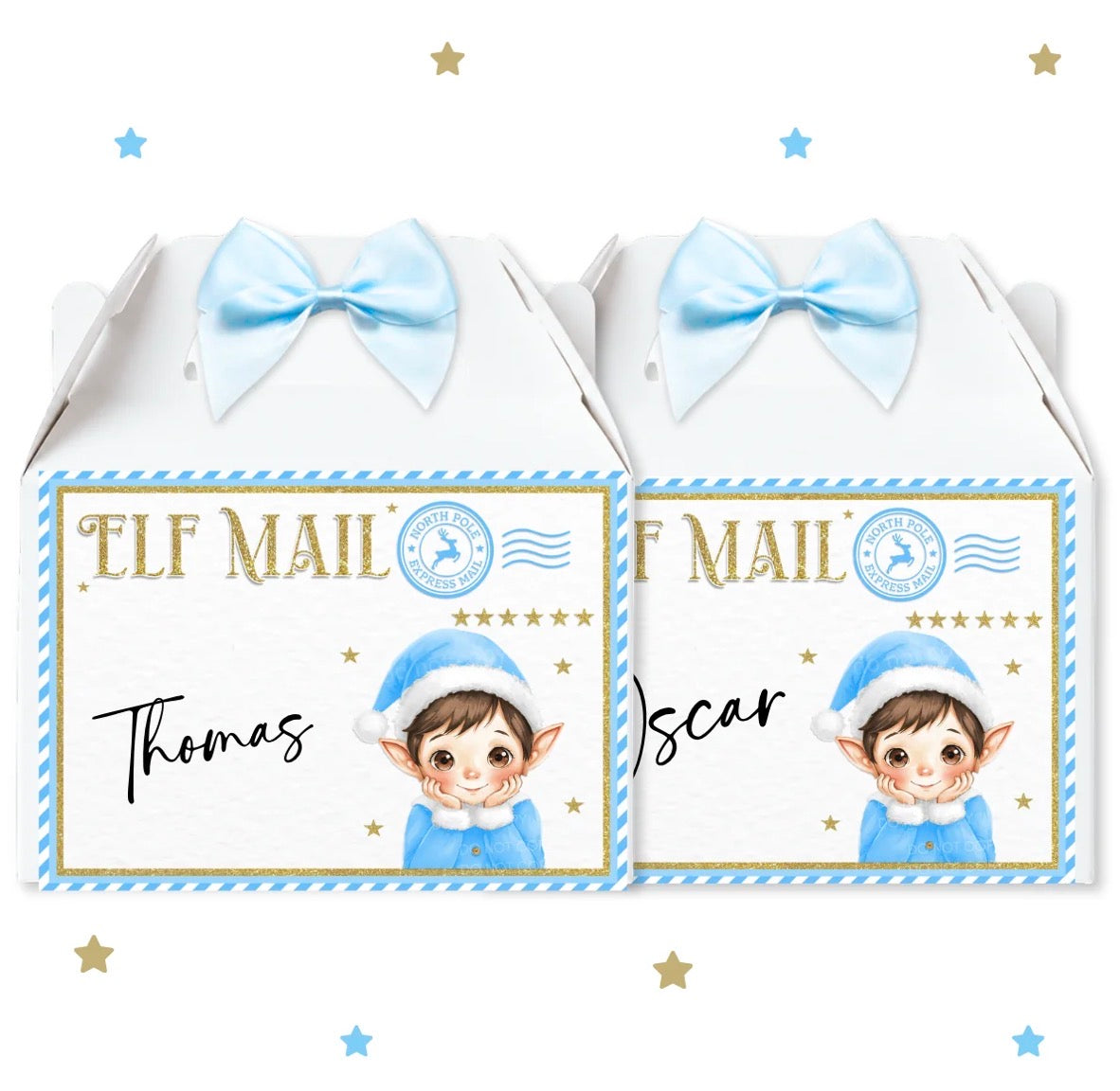 Elf Mail Treat Boxes