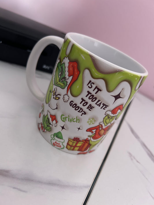 Grinch Christmas Mug