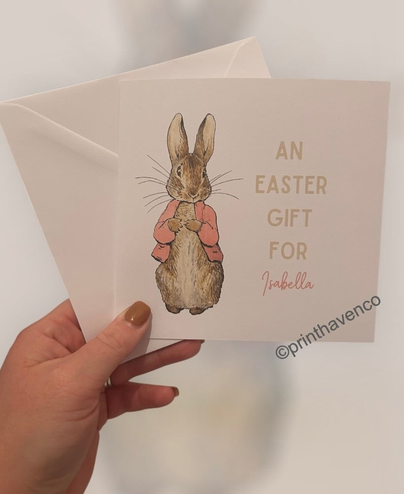 An Easter Gift For… Card