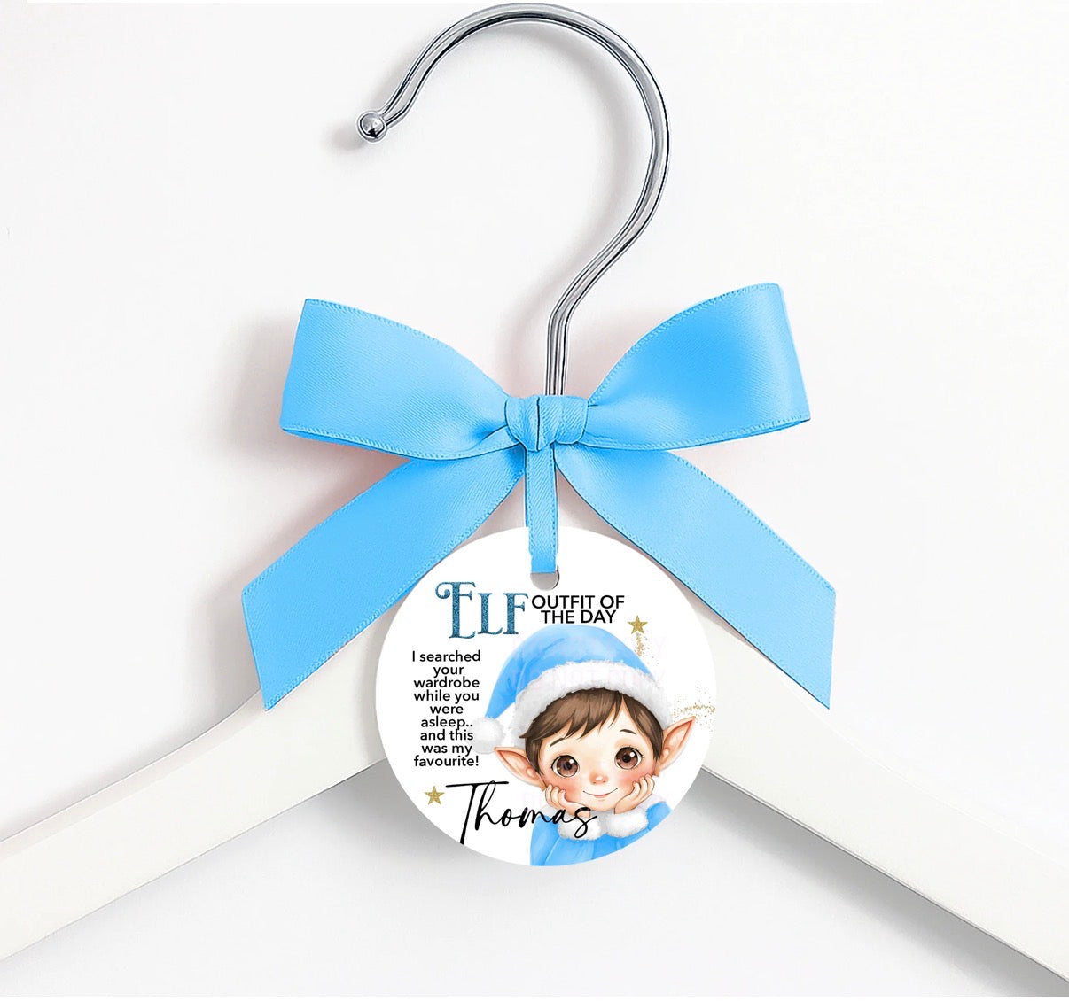 Elf ‘Outfit of the Day’ Hanger Decal