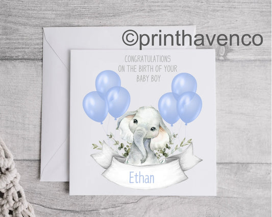 Congratulations on the Birth Card