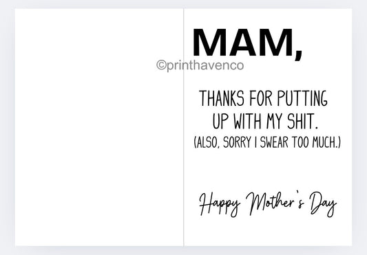 Mother’s Day Cards - Mam