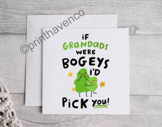 Card - Grandads were Bogeys