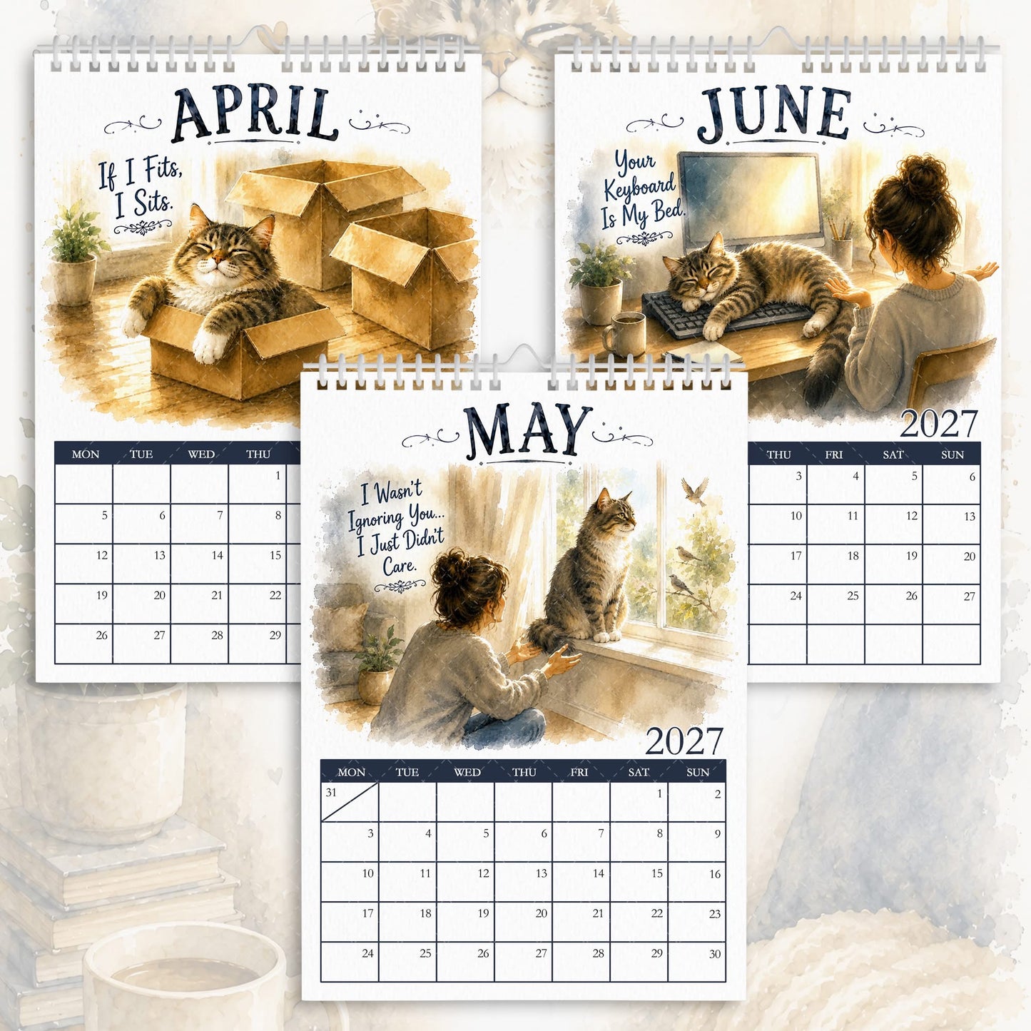 Things I Need You To Know- By Your Cat - 2027 Calendar
