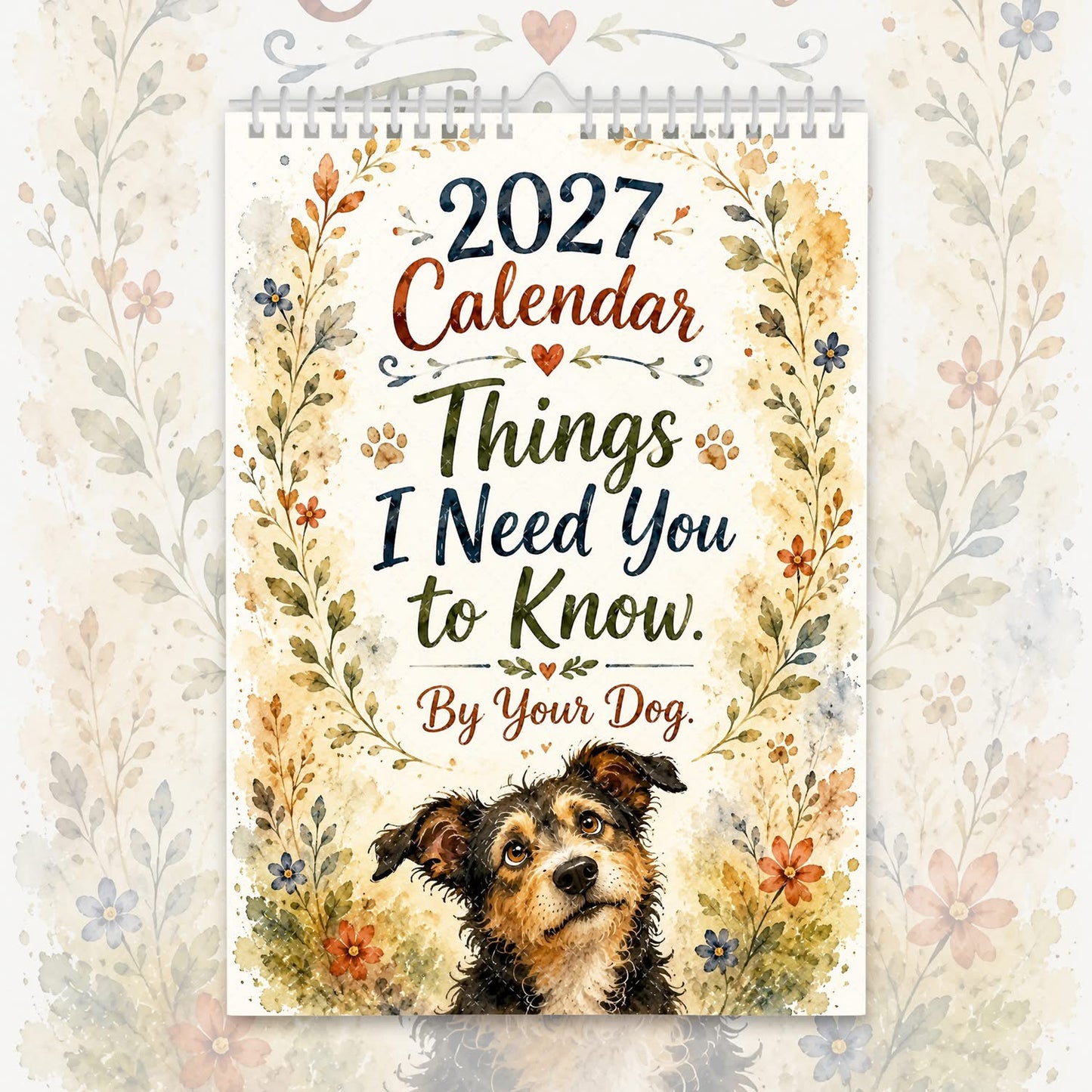Things I Need You To Know- By Your Dog - 2027 Calendar