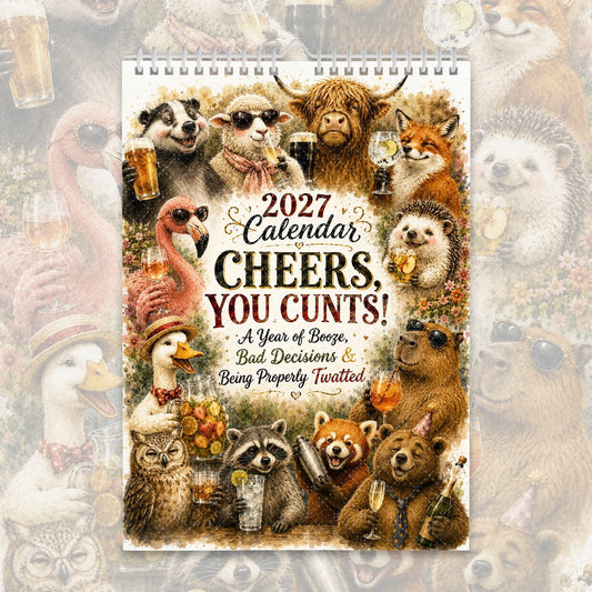 Cheers You C*#ts - 2027 Calendar