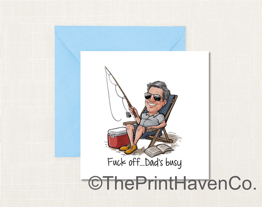 Dad’s Busy Card
