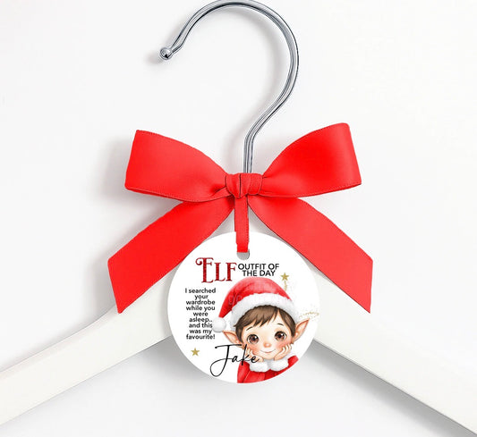 Elf ‘Outfit of the Day’ Hanger Decal