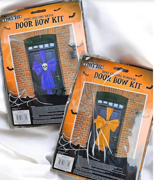 Halloween Door Bow Kit
