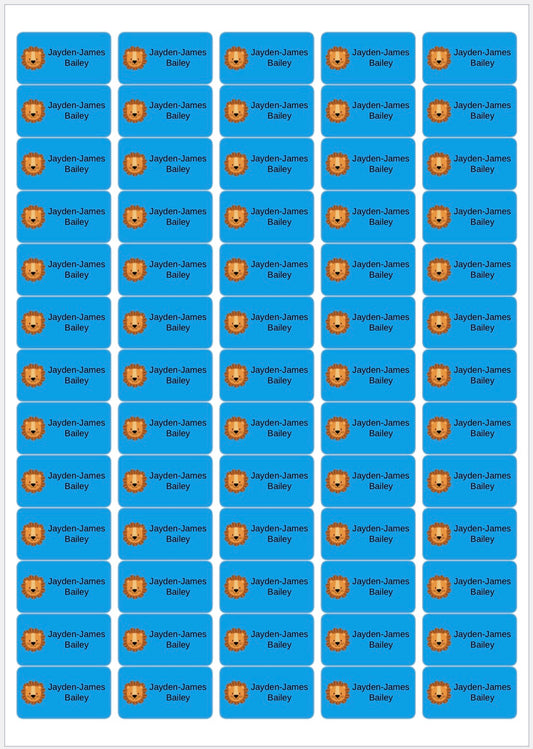 Waterproof, Ultra Adhesive Label Stickers (page of 65 stickers)