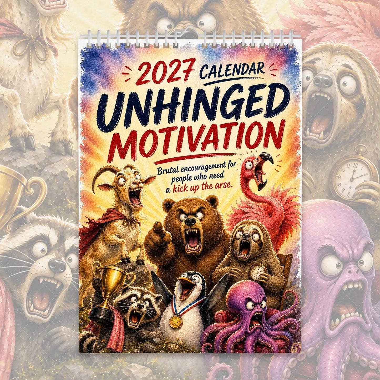 Unhinged Motivation - 2027 Calendar
